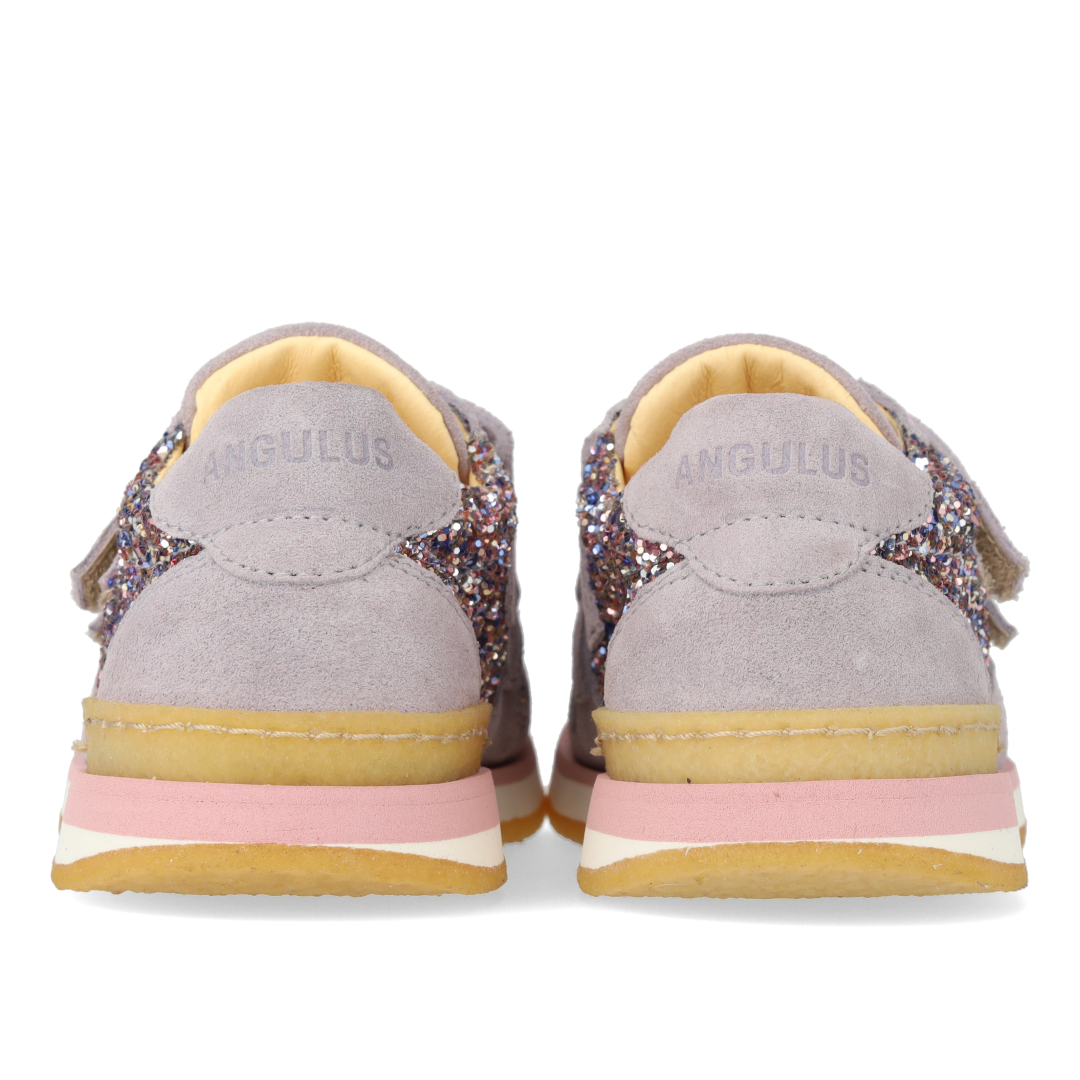 Angulus sneakers glitter lillac - Billede 3