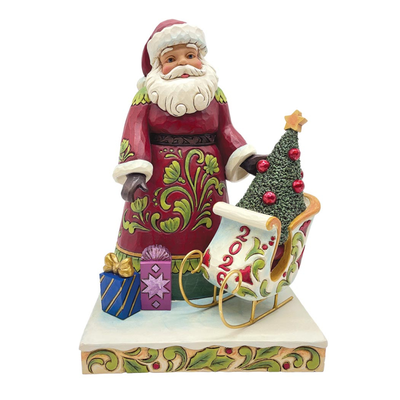 Heartwood Creek Santa Årsfigur 2026 H: 19cm - Billede 2