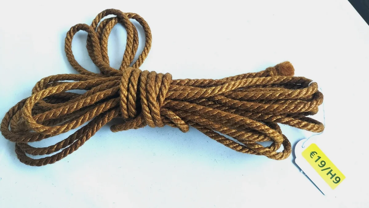 Jutereb 8 meter 6 mm forskellige farver – farvet Shibari bondage reb - Billede 5