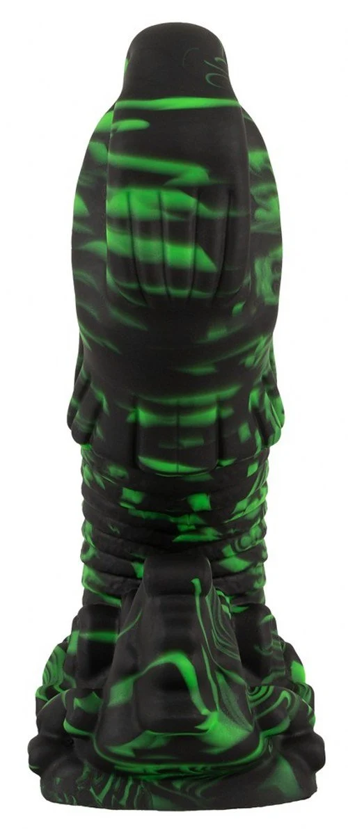 Lizard Peak Dildo Beasty Cocks – Fantasy Lizard Silikone 22cm Sugekop - Billede 4